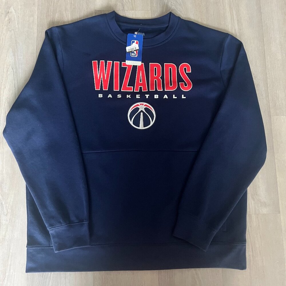 NBA Washington Wizards Mens Sweatshirt Size XL Sporty Athletic Athleisure
